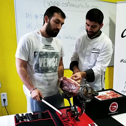 Curso de corte de jamón en Madrid