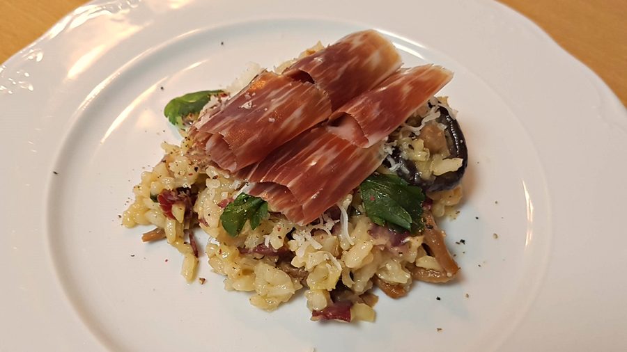 Receta de risotto con jamón ibérico - Roberto González Santalla