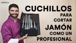 Cuchillos para cortar jamón como un profesional